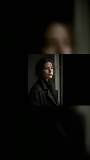 Portrait video example used to explain speaker-aware video translation planning